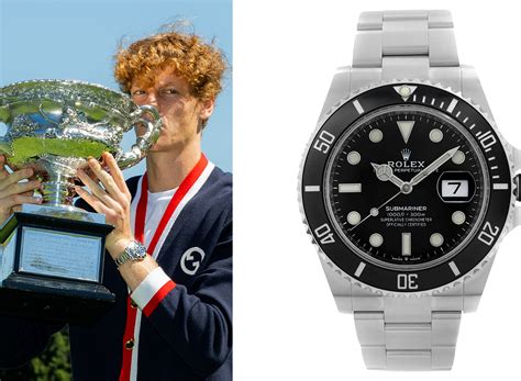 rolex jannik|Jannik Sinner .